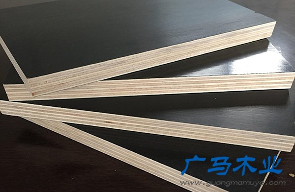 9层整板桉木芯耐磨覆膜木模板